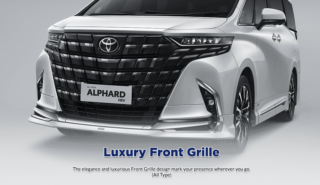 Body New Alphard Hitam