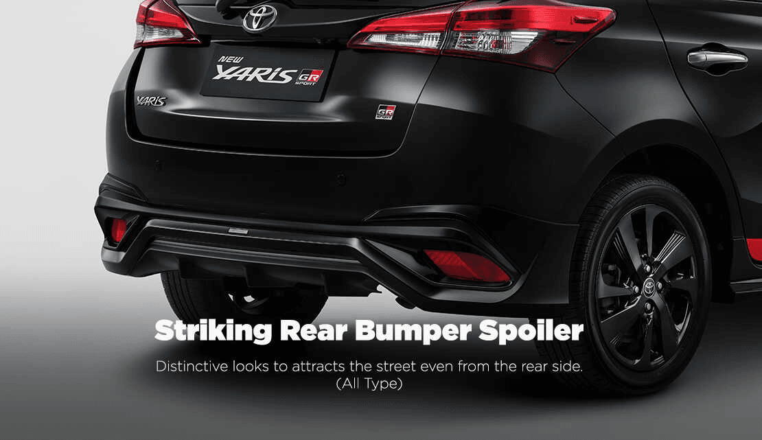 bumper belakang toyota yaris
