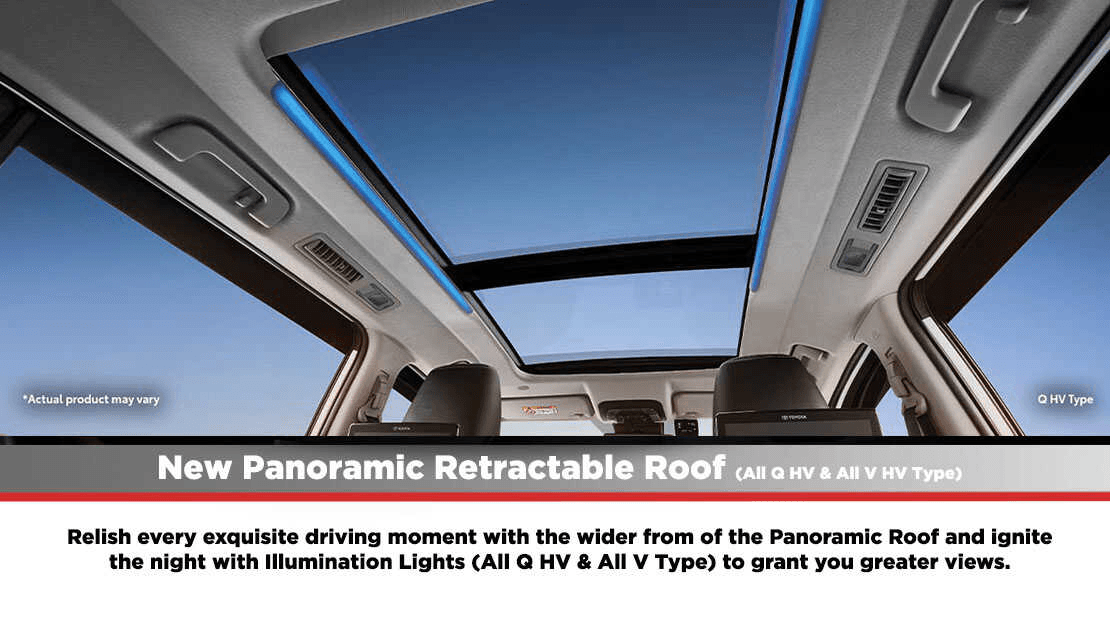 panoramic roof toyota innova hybrid