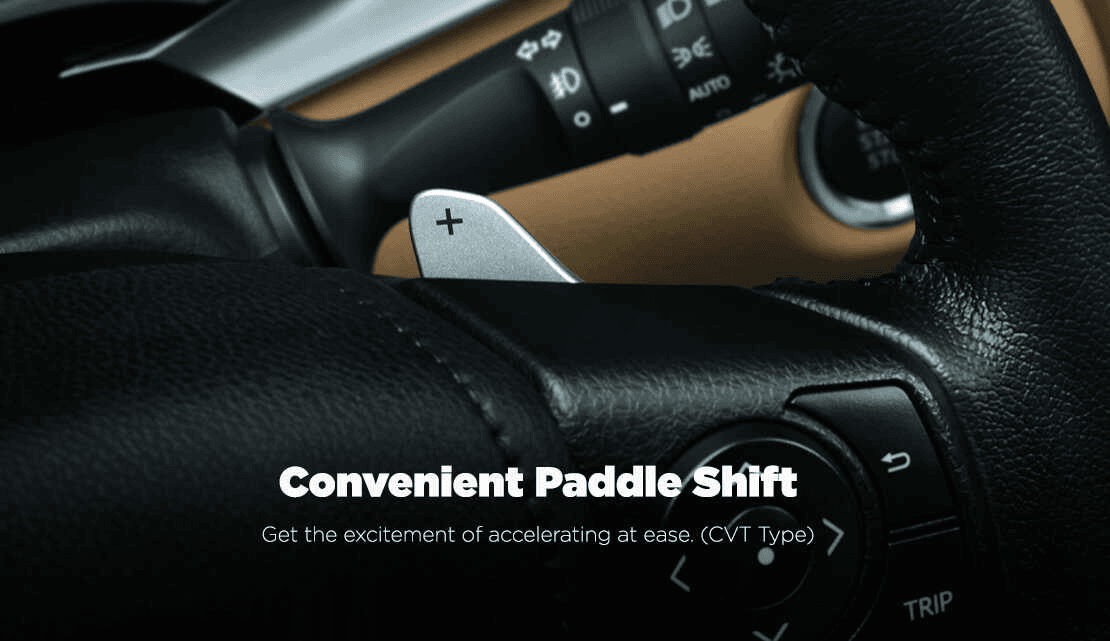 fitur paddle shift toyota yaris