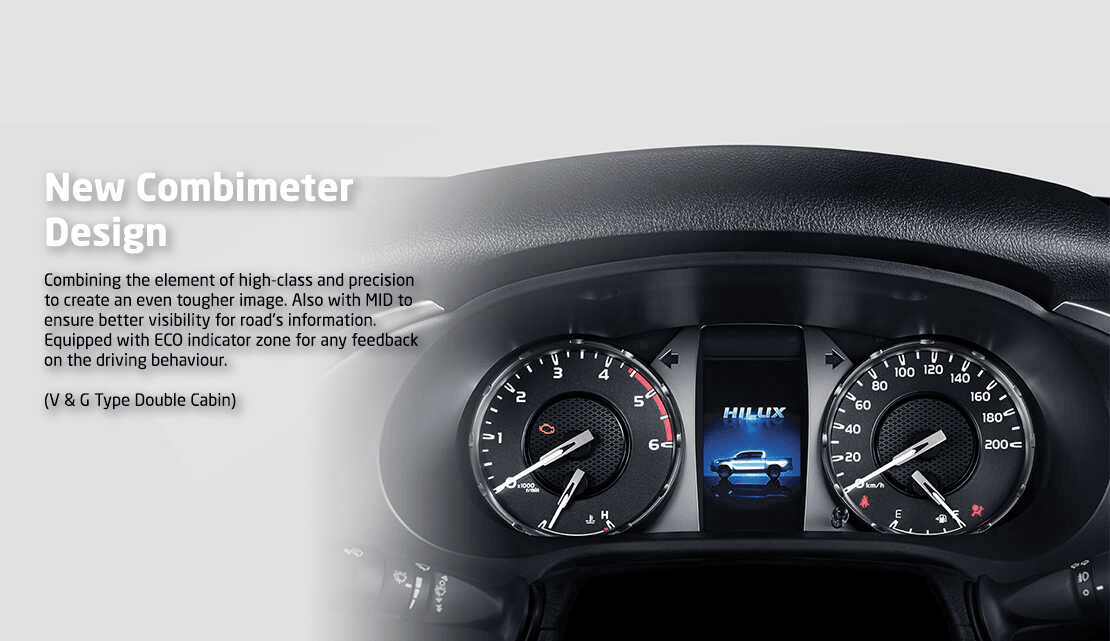 speedometer toyota hilux double cabin