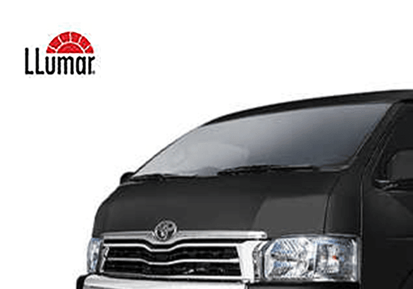 kaca film llumar hiace