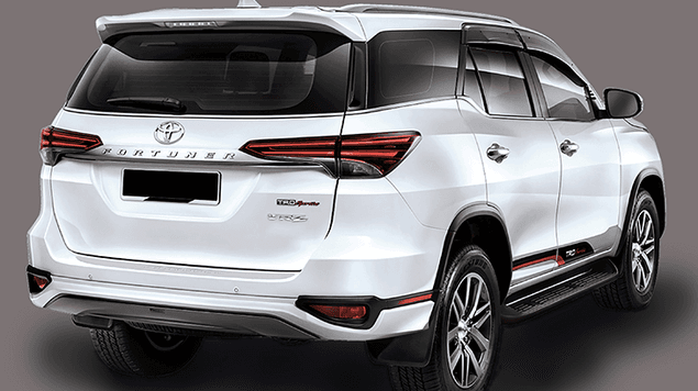 Rear Scuff Plate Fortuner