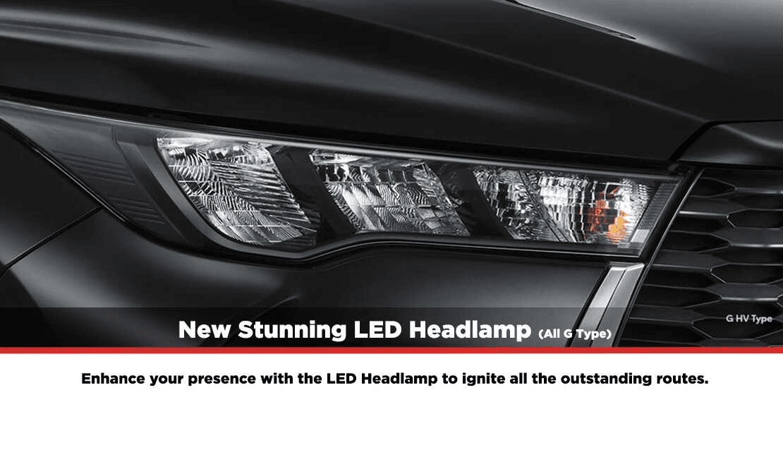 headlamp toyota innova zenix