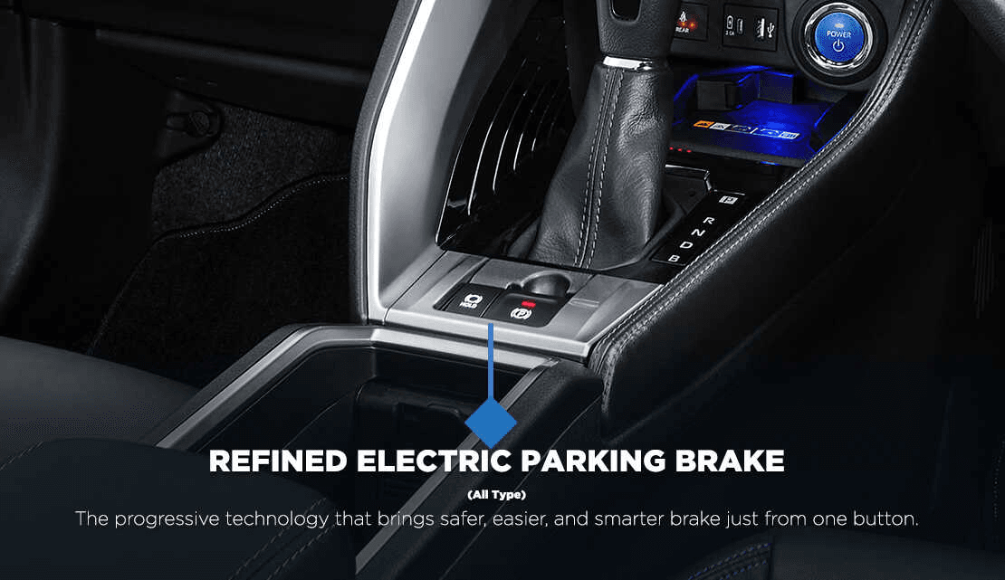 electric brake toyota yaris cross