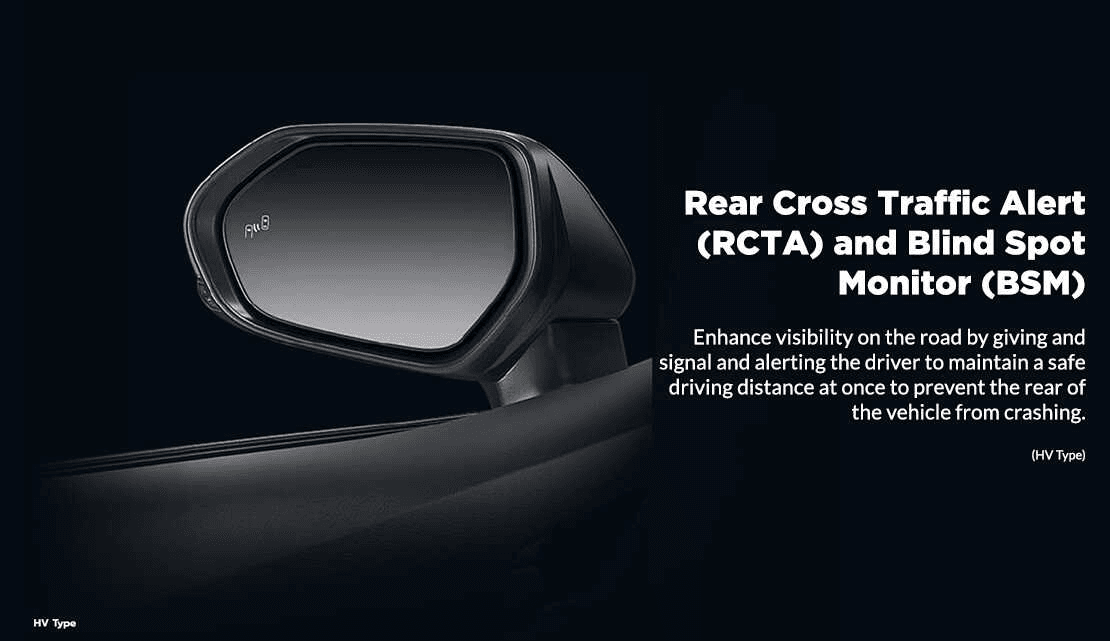layar monitor blindspot toyota camry hybrid
