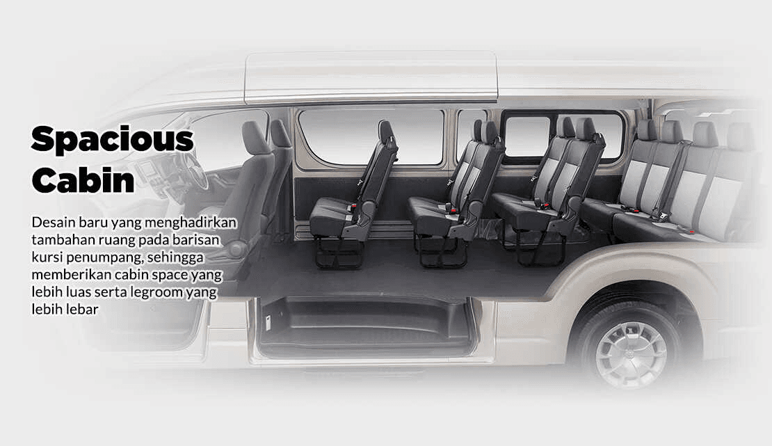 kabin toyota hiace