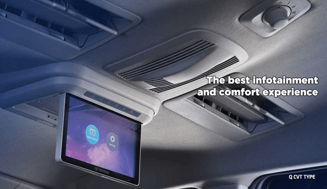 layar monitor hiburan toyota veloz