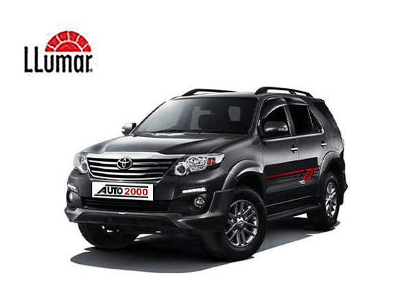 kaca film llumar fortuner
