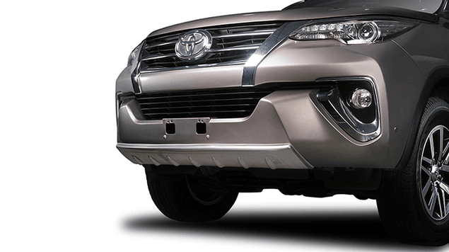 Front Bumper Ornament Fortuner