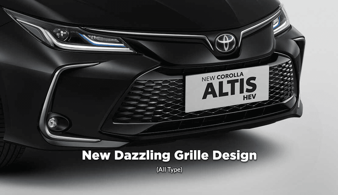 Tampak Depan Serong Mobil Toyota Altis Auto2000