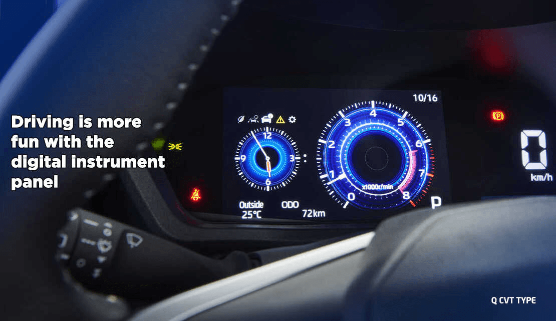 speedometer toyota veloz