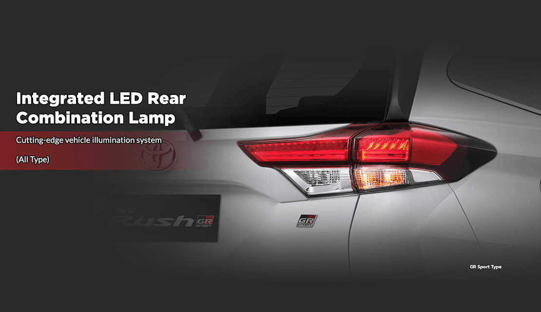 lampu belakang toyota rush