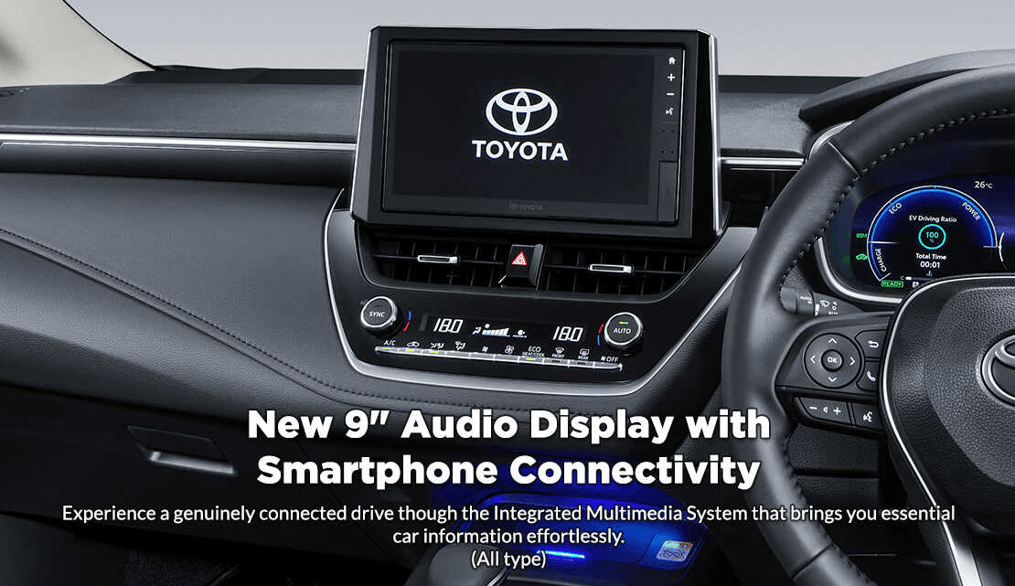 audio head unit toyota altis