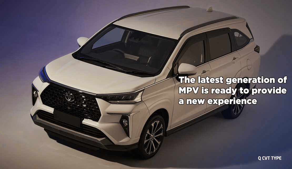 tampak atas toyota veloz