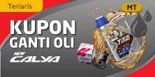 Kupon Ganti Oli Calya M/T