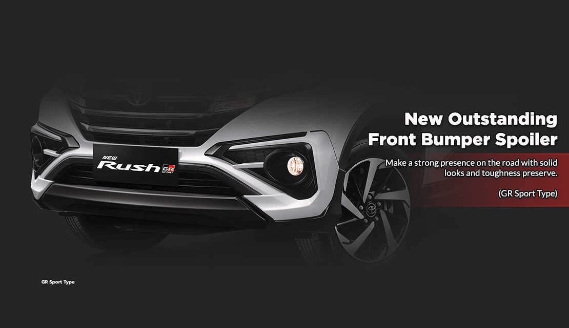 bemper depan toyota rush