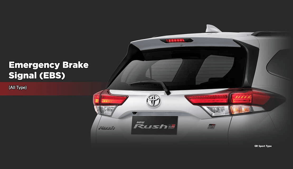 tampak belakang toyota rush