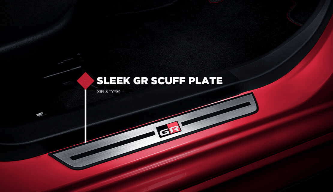 sillplate toyota agya gr sport