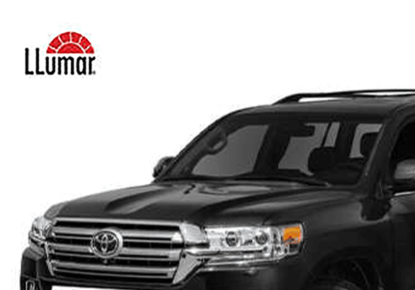 kaca film llumar land cruiser